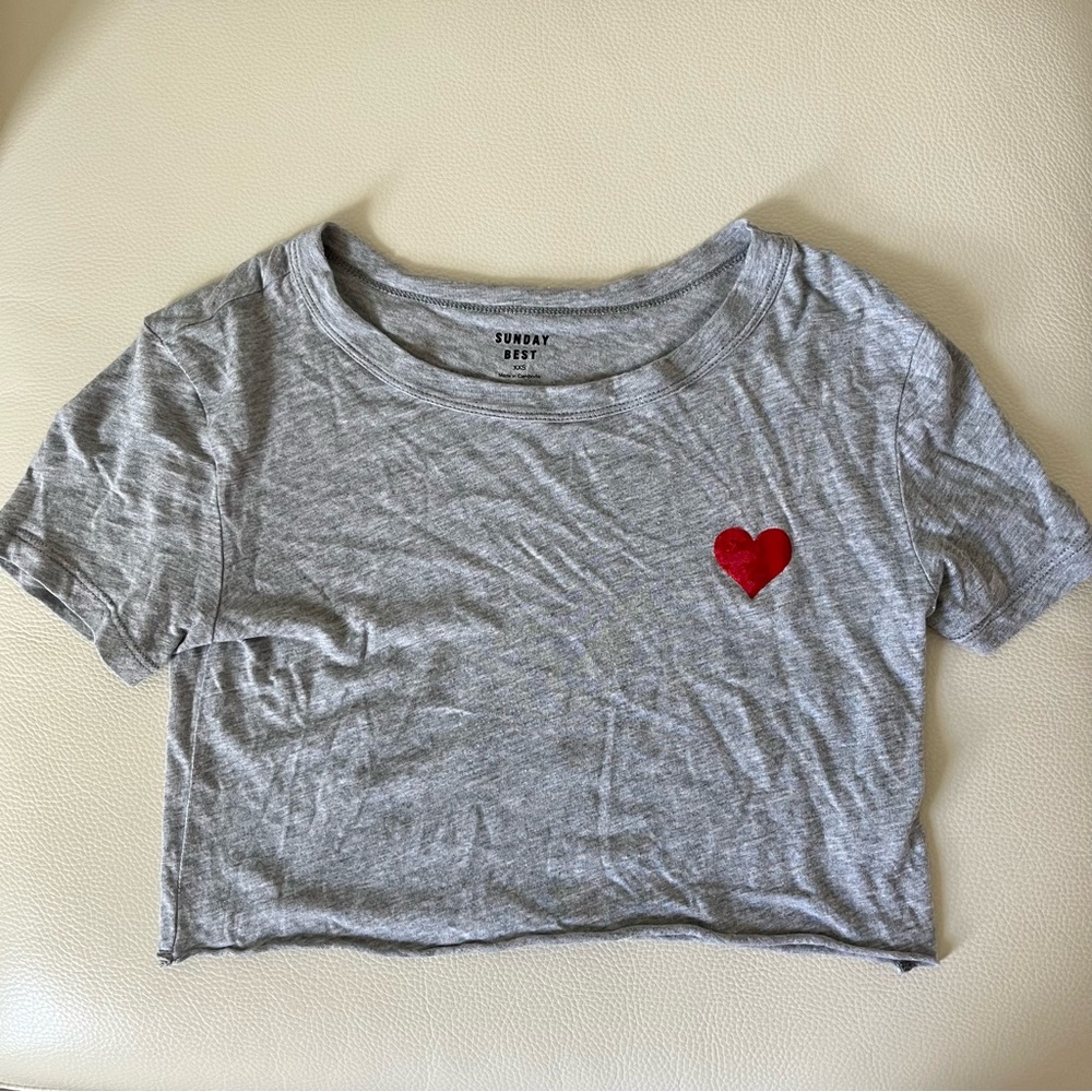 sunday best crop top